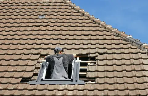 Pose de velux - Digosville